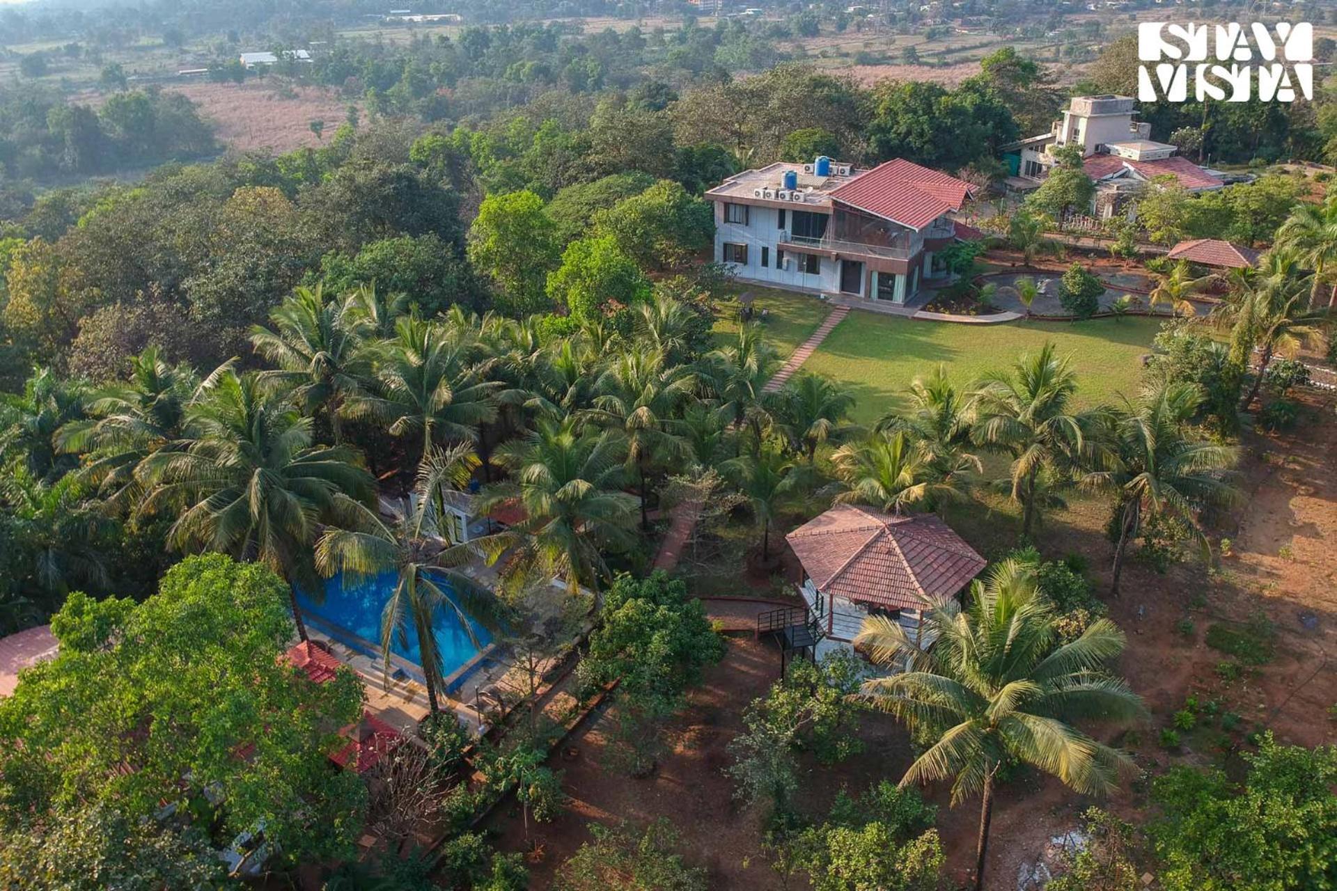 Stayvista'S Firefly Mountain Retreat - Villa With Private Pool, Gazebo & Terrace Karjat Exterior foto