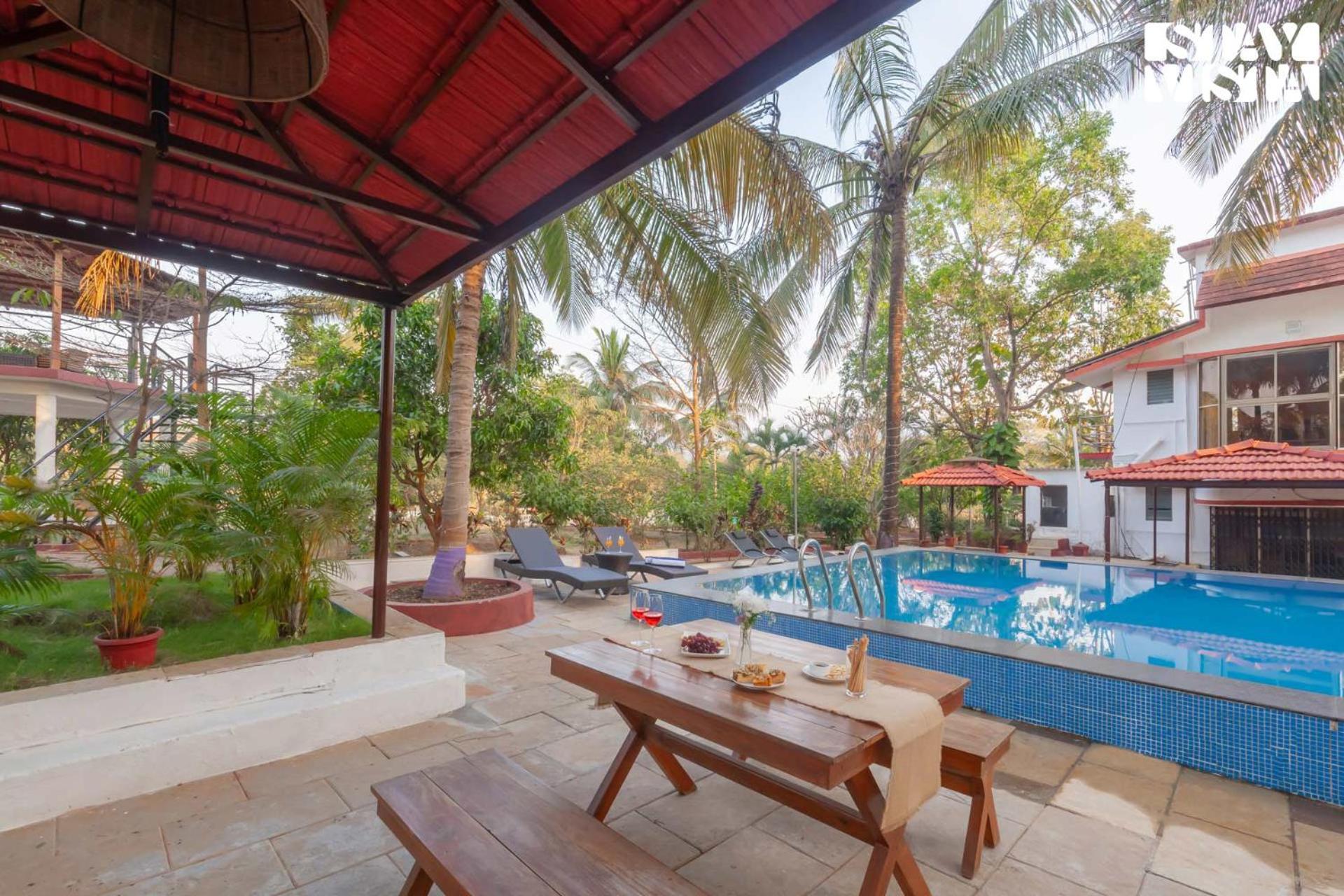 Stayvista'S Firefly Mountain Retreat - Villa With Private Pool, Gazebo & Terrace Karjat Exterior foto