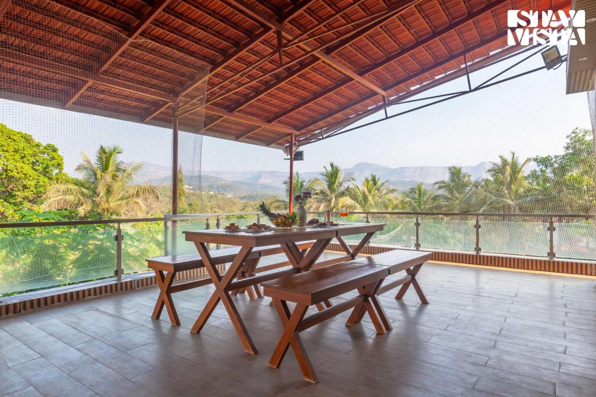 Stayvista'S Firefly Mountain Retreat - Villa With Private Pool, Gazebo & Terrace Karjat Exterior foto